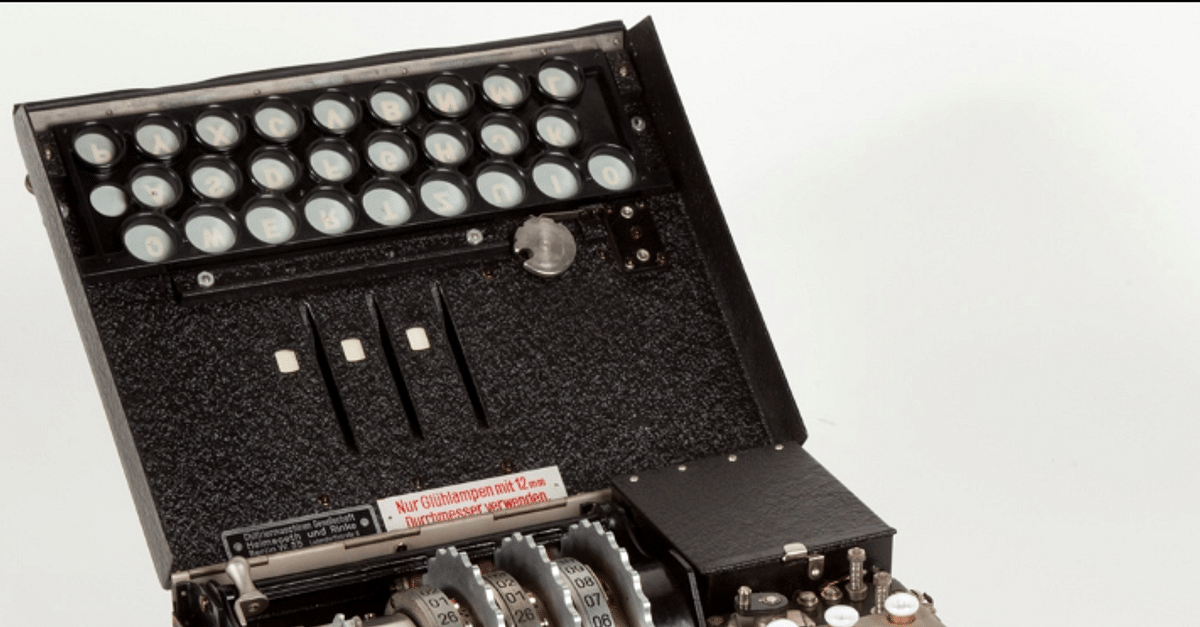 Enigma Cypher Machine (Illustration) - World History Encyclopedia