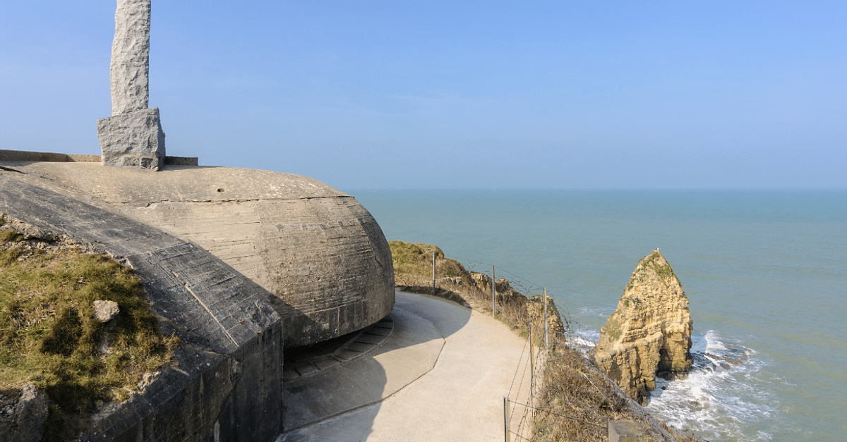 Forward Observation Post, Pointe du Hoc (Illustration) - World History ...