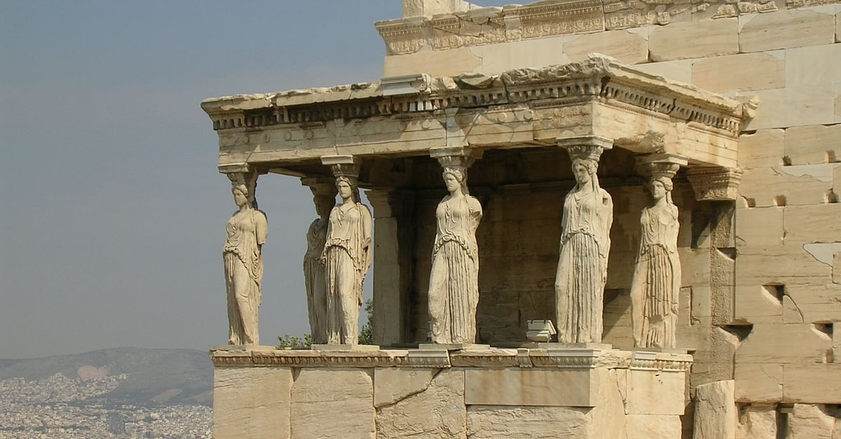 The Erechtheion, Athens (Illustration) - World History Encyclopedia