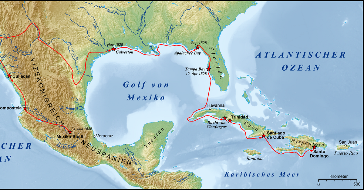 Narvaez Expedition (Illustration) - World History Encyclopedia