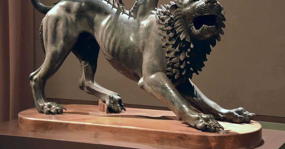 Chimera of Arezzo World History Encyclopedia