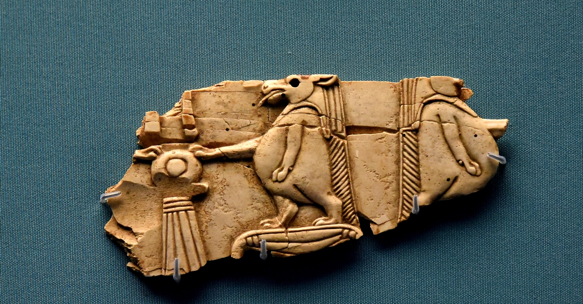 Nimrud Ivory Panel of Tawaret (Illustration) - World History Encyclopedia