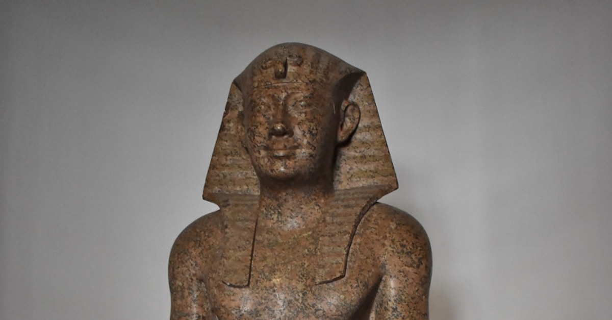 Ancient Egypt Fragmentary Statue of Panemerit from the reign of