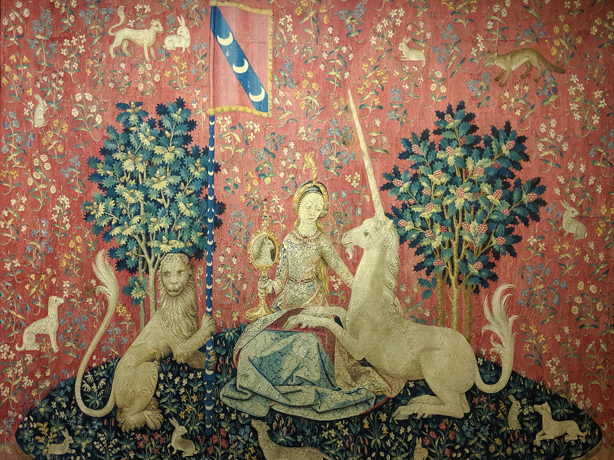 The lady and the unicorn online sight