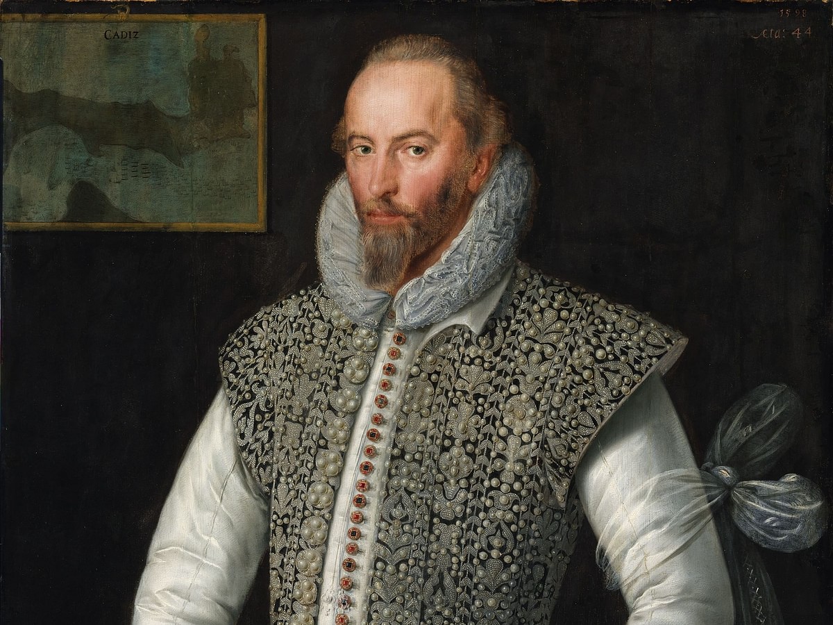 What is the meaning of curse Sir Walter Raleigh? - Question about English  (US)