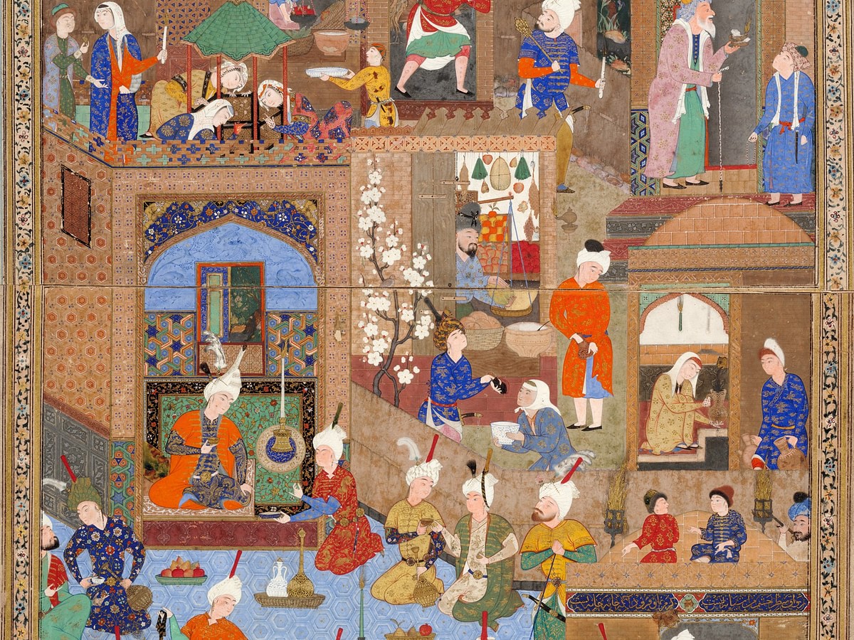 ancient persian paintings