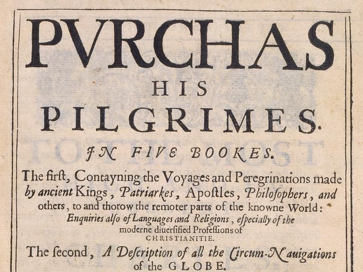 Purchas His Pilgrimes (Illustration) - World History Encyclopedia