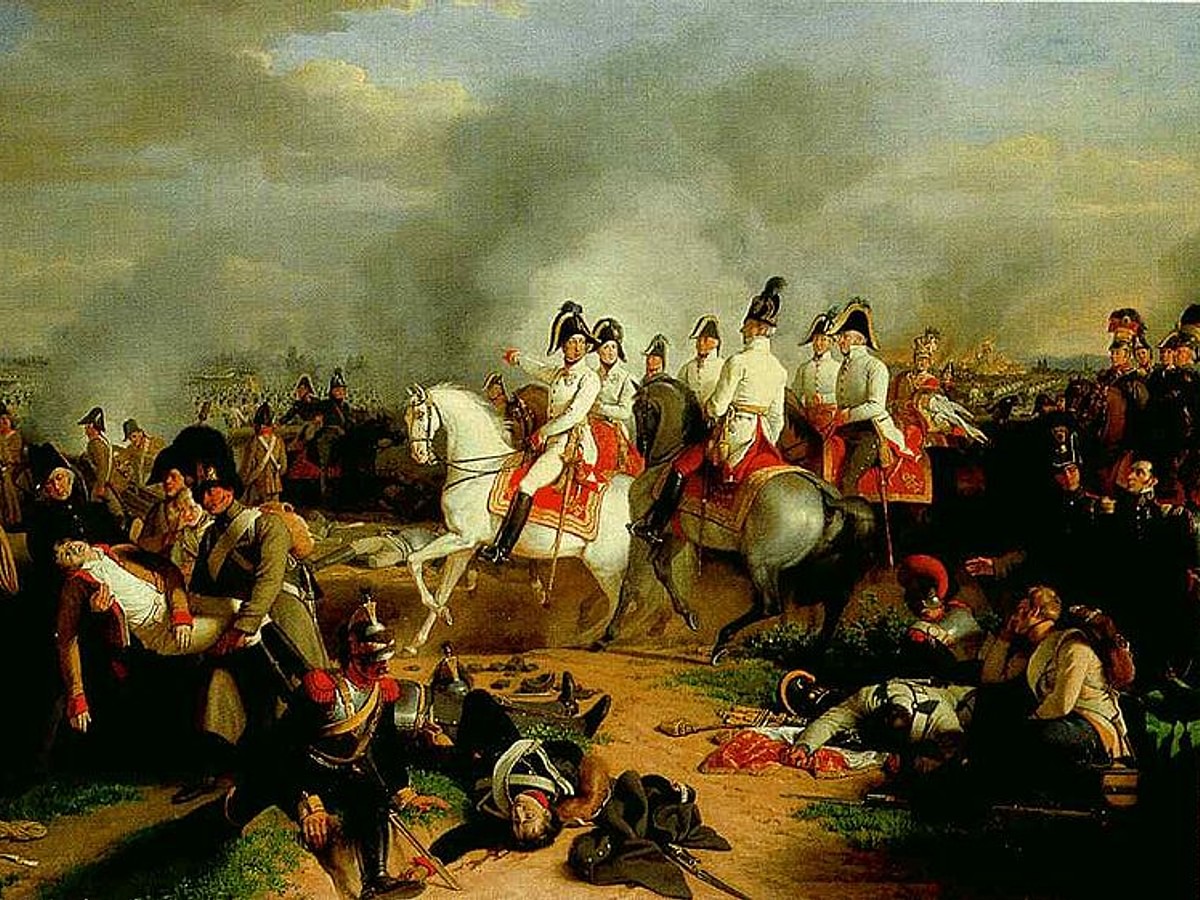 Archduke Charles of Austria at the Battle of Aspern-Essling, May 