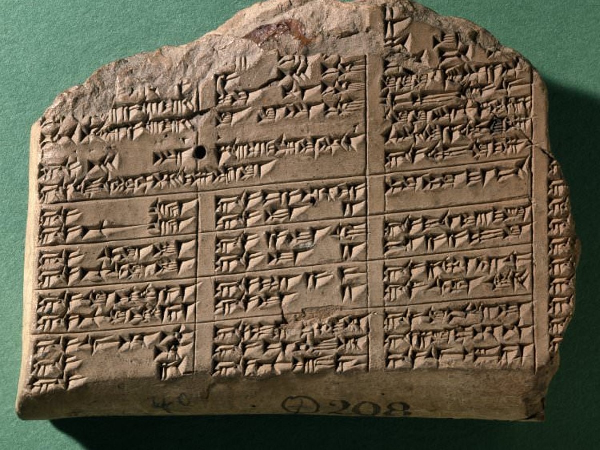 first cuneiform
