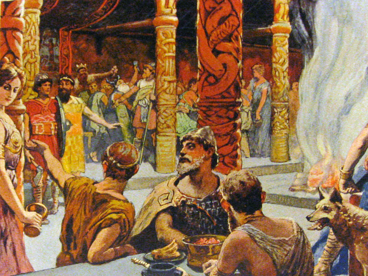 viking valhalla painting