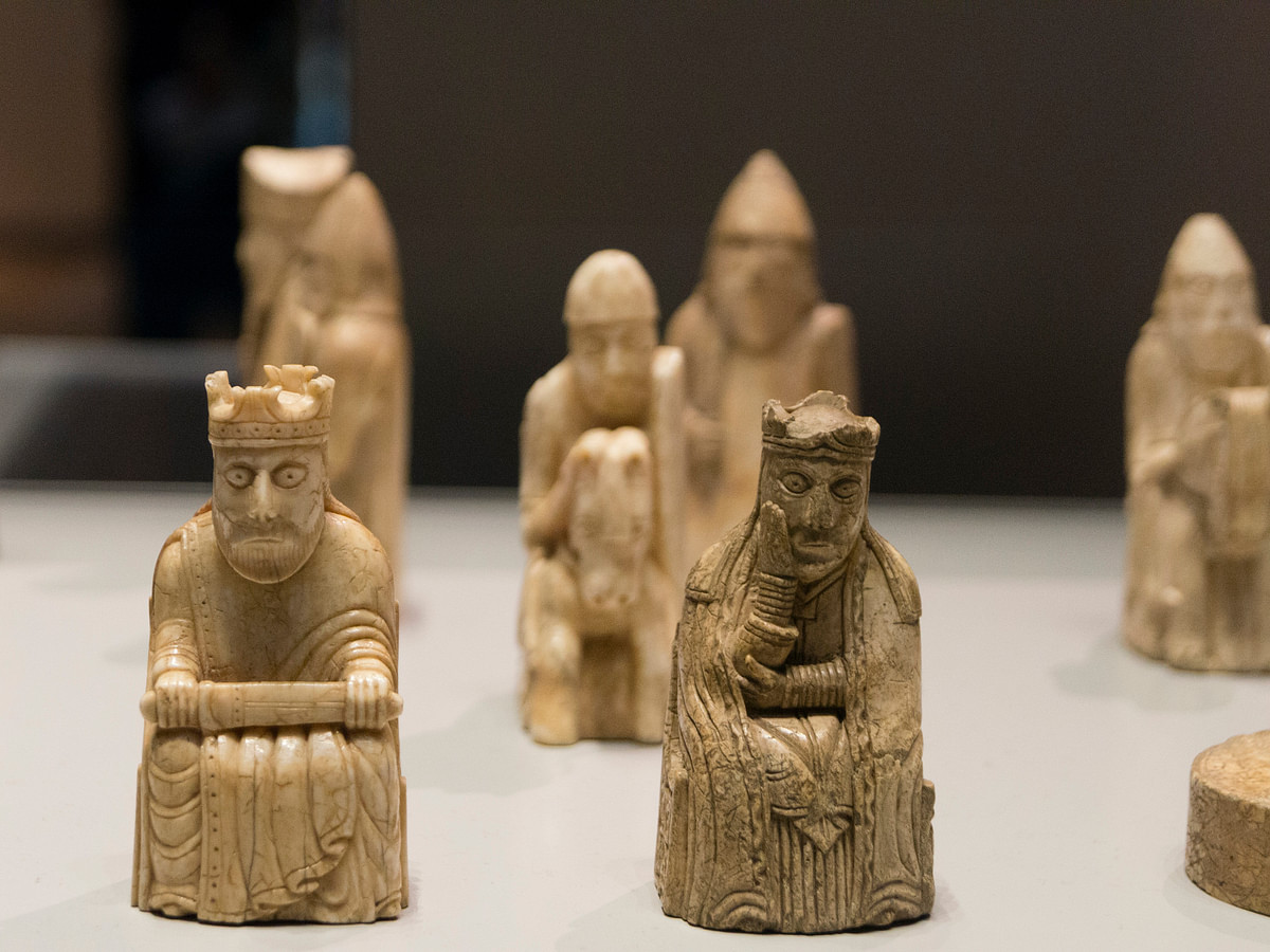 British Museum: Lewis Chess Pieces, My first Flickr photo! …