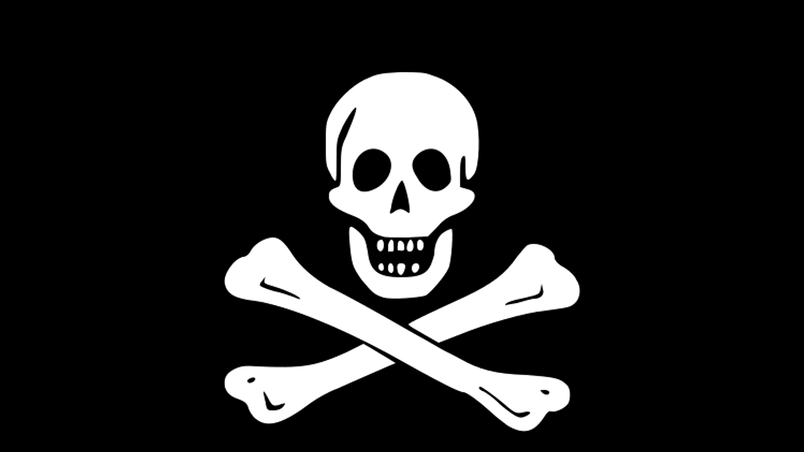 pirate skulls and crossbones
