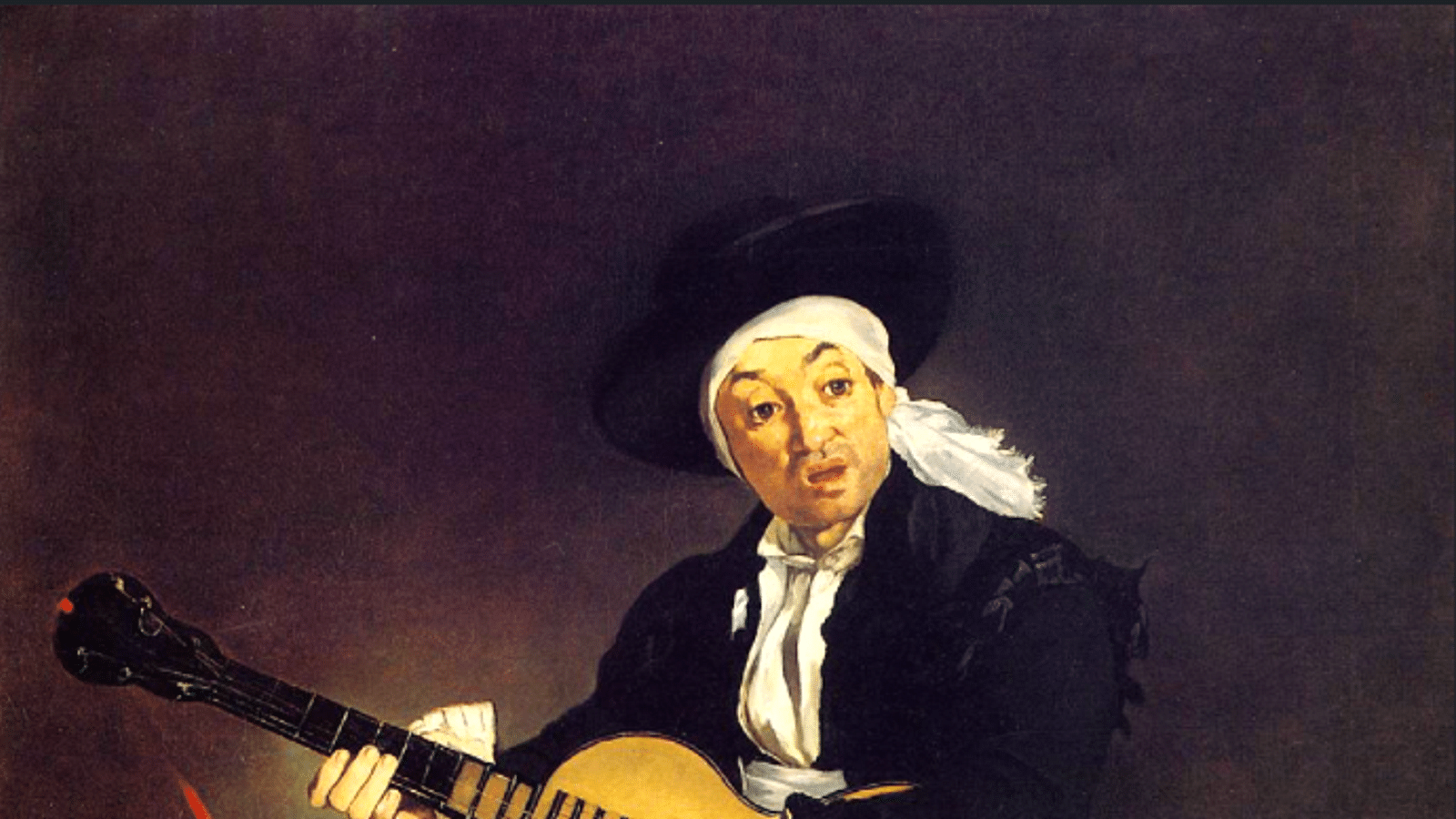 the spanish singer by manet