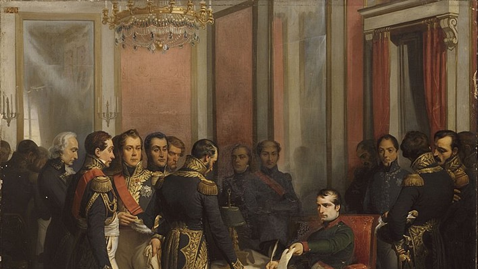 Napoleon I at Fontainebleau, 31 March, 1814 