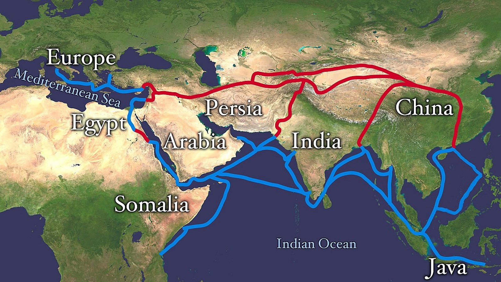 How Was the Ancient Silk Road Created?