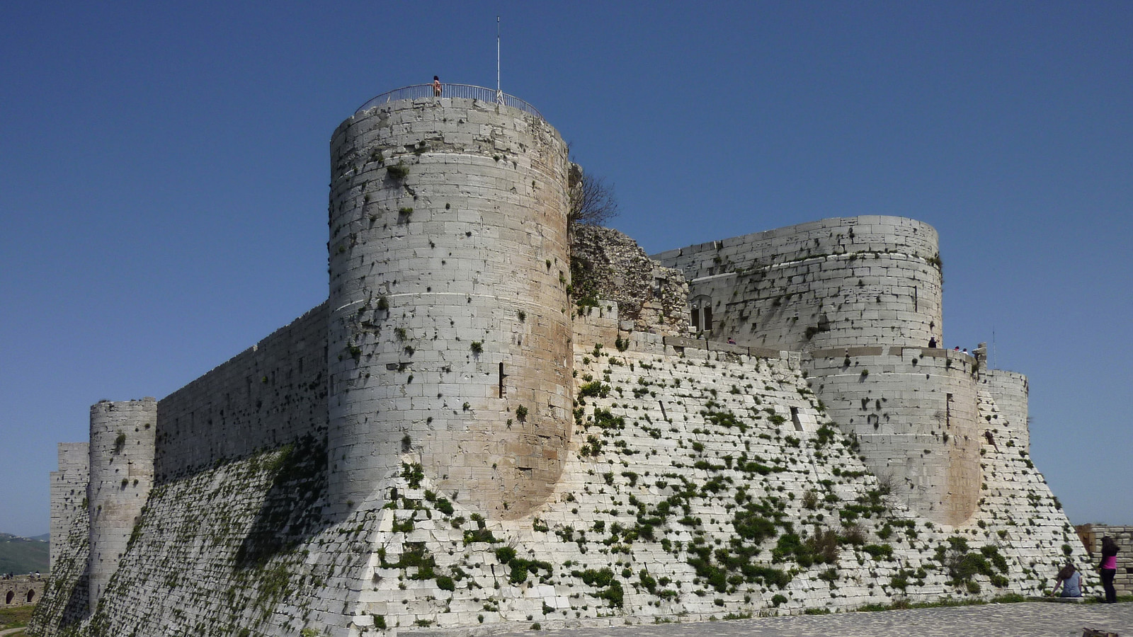 Krak dei cavalieri, Syria, Fortress of Knights. (Qala'at A…