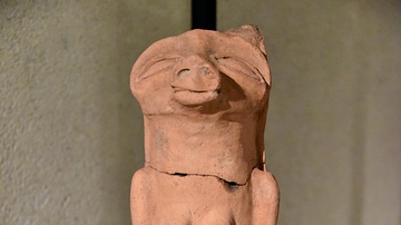 Statuette of a Hybrid Goddess