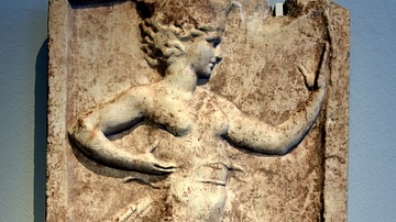 Relief of Kalathiskos Dancer