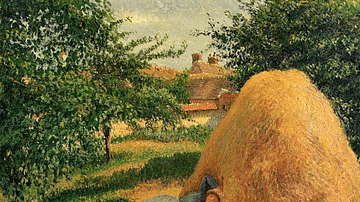 Siesta by Pissarro