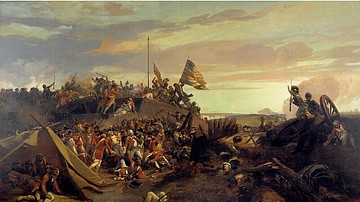 Storming of Redoubt 10 During the Siege of Yorktown