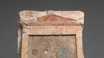 Funerary Slab of Galatian Soldier at Rest