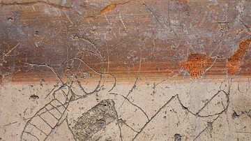 Gladiator Graffito from Pompeii