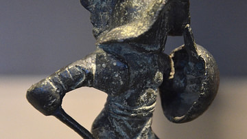 Bronze Statuette of a Hoplomachus