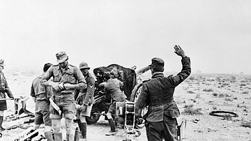 German Artillery, Siege of Tobruk
