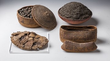 Preserved Baskets of Spices, Ancient Egypt