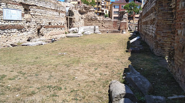 Frigidarium of the Roman Baths in Varna