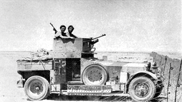 Rolls-Royce Armoured Car, Bardia