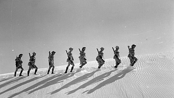 South African Patrol, Western Desert Campaign