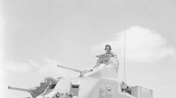 British Lee Tank, El Alamein