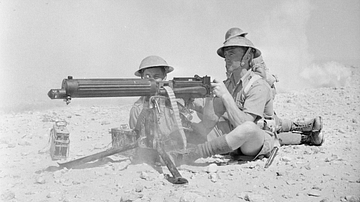 Vickers Machine Gun Post, El Alamein