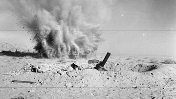 Under Fire at El Alamein