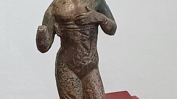 Bronze Figurine of a Female Athlete from the Roman Macedonia