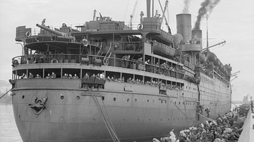 British Troopship, Algeria