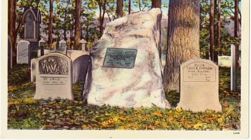 Grave of Ralph Waldo Emerson