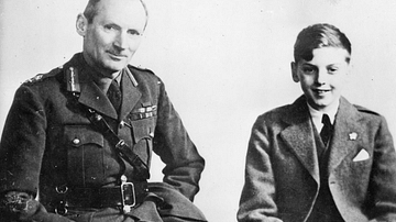 Bernard Montgomery and his son David