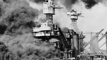 The USS West Virginia, Pearl Harbor, 1941