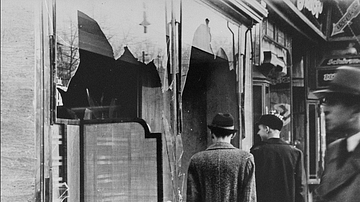 Vandalised Jewish Shop, Berlin