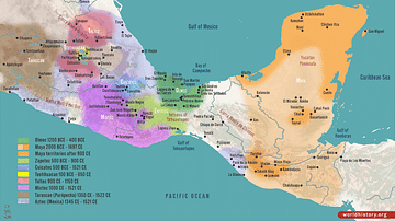 Mesoamerican Civilizations Map