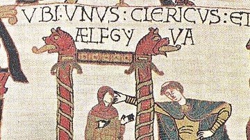 Aelfgifu Scene, Bayeux Tapestry