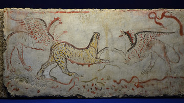 Slab with Griffins