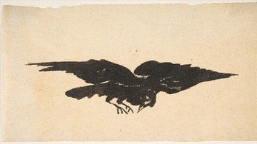 The Flying Raven, Ex Libris for The Raven