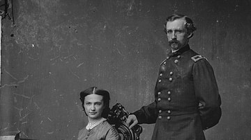 George & Libbie Custer, 1864