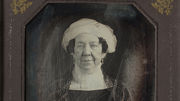 Daguerreotype of Dolley Madison, 1846