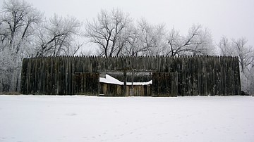 Reconstruction of Fort Mandan