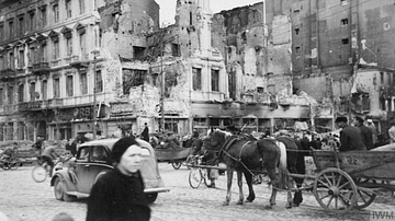 Warsaw after the German Invasion, 1939