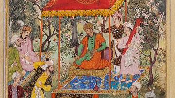 Folio from the Baburnama